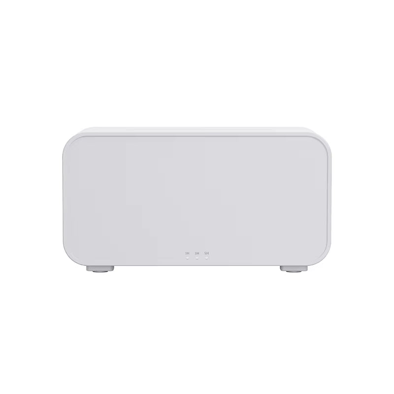 Air Humidifier Aroma Essential Oil Diffuser for Home Flame Air Humidifier Mini Desk Air Fragrance Diffuser with LED Night Light