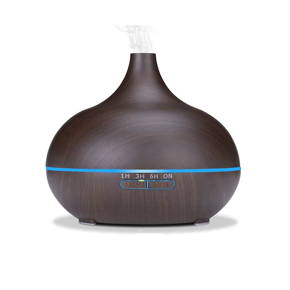 500Ml Air Humidifier USB Aroma Diffuser Essential Oil Diffuser with 7 Color LED Lights&Remote Control USB Powered Air Humidifier