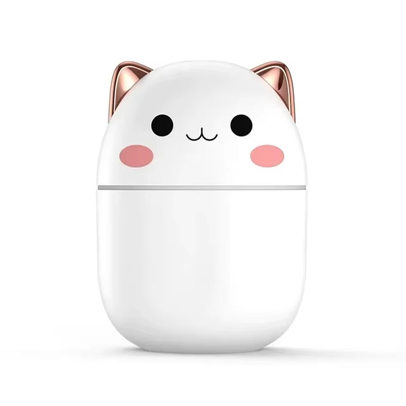 Kitten Humidifier Cute Air Humidifier Aromatherapy Humidifier Diffuser Essential Oil Diffuser Home Air Purifier
