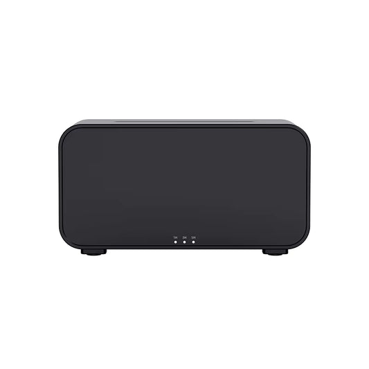 Air Humidifier Aroma Essential Oil Diffuser for Home Flame Air Humidifier Mini Desk Air Fragrance Diffuser with LED Night Light