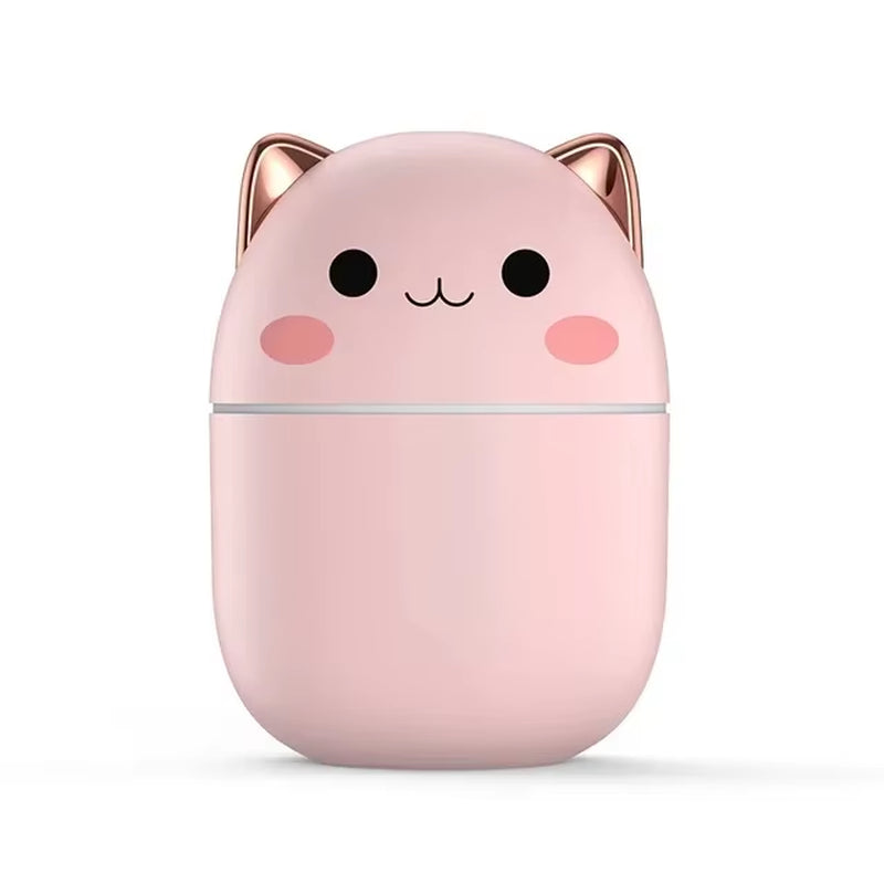 Kitten Humidifier Cute Air Humidifier Aromatherapy Humidifier Diffuser Essential Oil Diffuser Home Air Purifier
