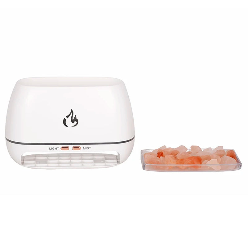 Aroma Diffuser Mini Ultrasonic Usb Air Humidifier 3D Flame Air Humidifier Colorful Humidifier