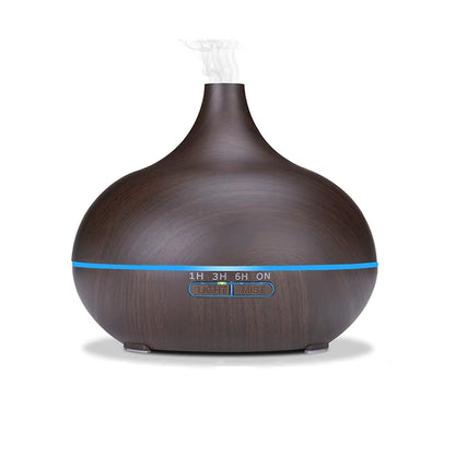 500Ml Air Humidifier USB Aroma Diffuser Essential Oil Diffuser with 7 Color LED Lights&Remote Control USB Powered Air Humidifier