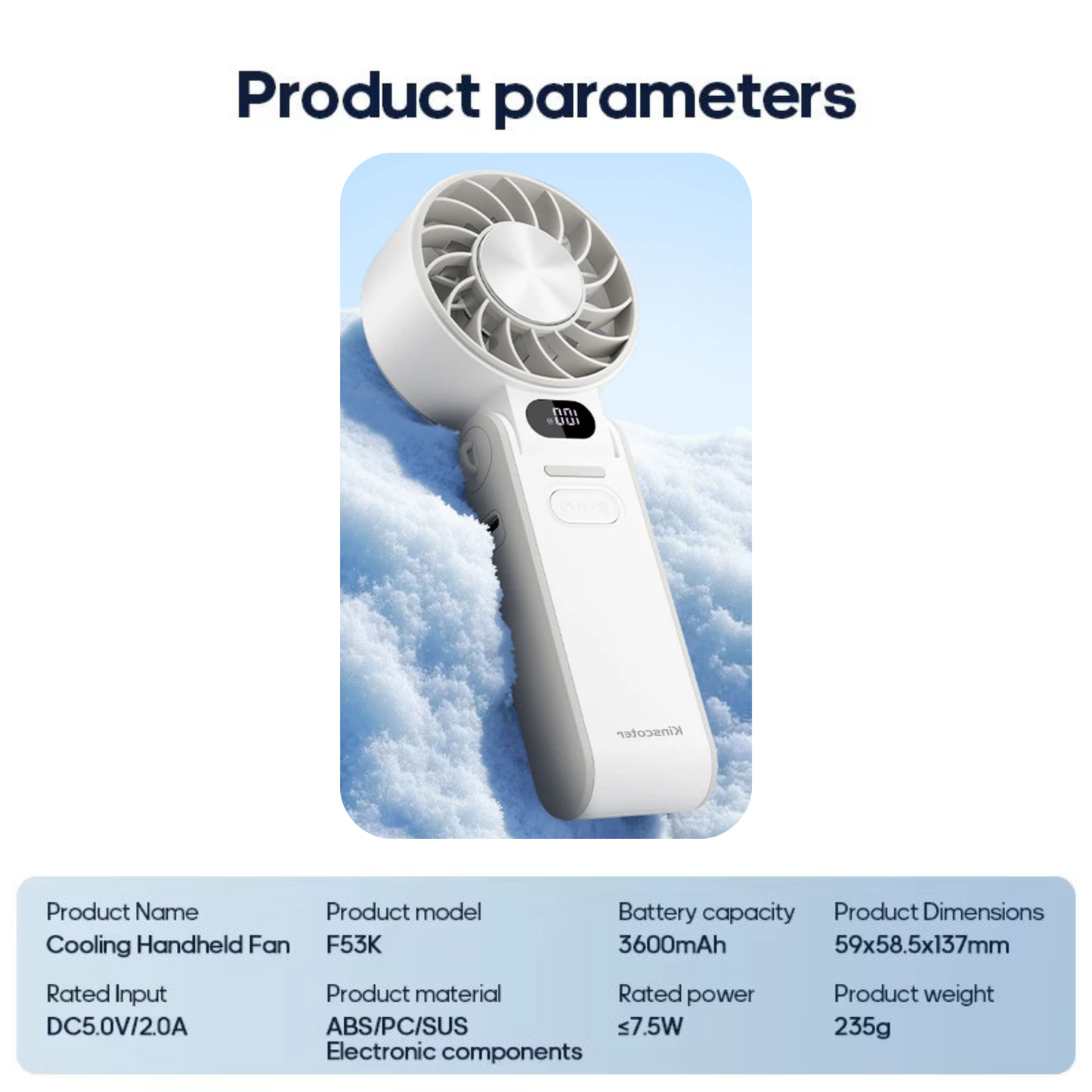 Handheld Mini CoolFan