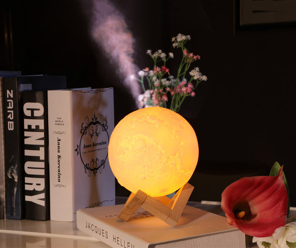 Creative Night Light Moon Light Air Humidifier