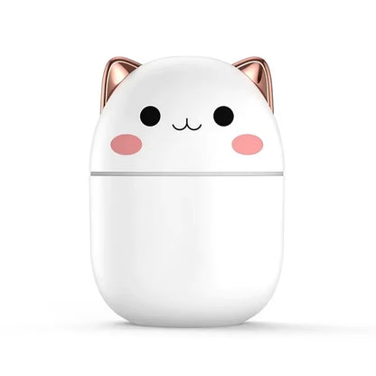 Kitten Humidifier Cute Air Humidifier Aromatherapy Humidifier Diffuser Essential Oil Diffuser Home Air Purifier