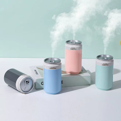 Electric Air Humidifier Portable Car Creative Cans Type Car Air Humidifier Diffuser Essential Oils Humidifier Scent Diffuser