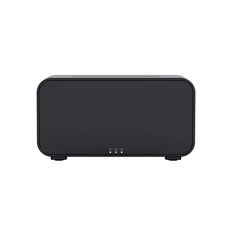 Air Humidifier Aroma Essential Oil Diffuser for Home Flame Air Humidifier Mini Desk Air Fragrance Diffuser with LED Night Light