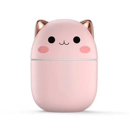 Kitten Humidifier Cute Air Humidifier Aromatherapy Humidifier Diffuser Essential Oil Diffuser Home Air Purifier