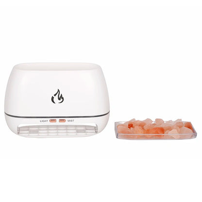 Aroma Diffuser Mini Ultrasonic Usb Air Humidifier 3D Flame Air Humidifier Colorful Humidifier