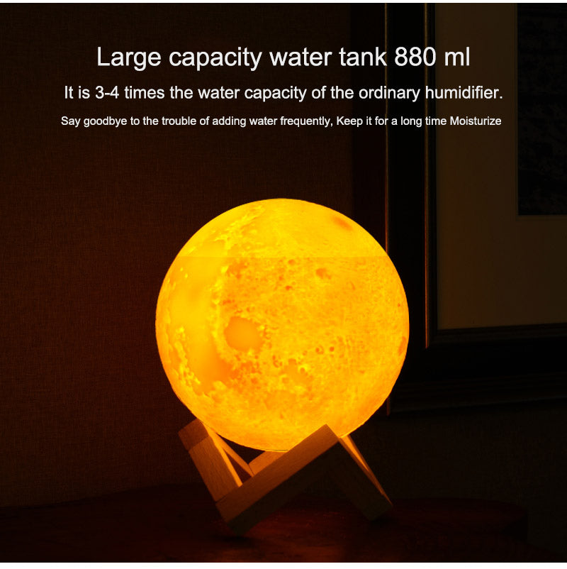 Creative Night Light Moon Light Air Humidifier
