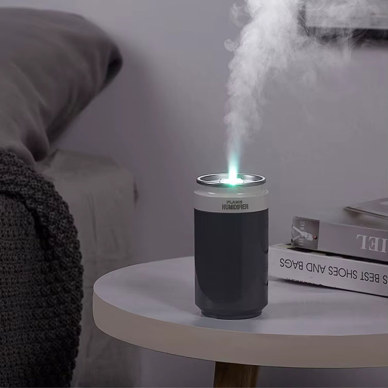 Electric Air Humidifier Portable Car Creative Cans Type Car Air Humidifier Diffuser Essential Oils Humidifier Scent Diffuser