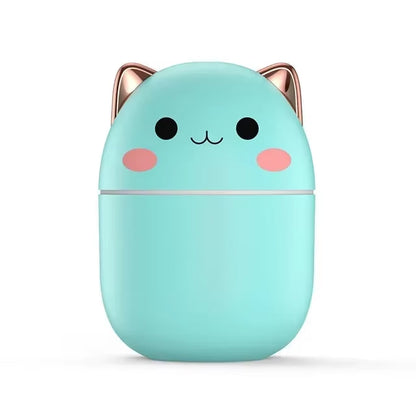 Kitten Humidifier Cute Air Humidifier Aromatherapy Humidifier Diffuser Essential Oil Diffuser Home Air Purifier